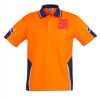 Mens Hi Vis Squad Short Sleeves Polo Thumbnail